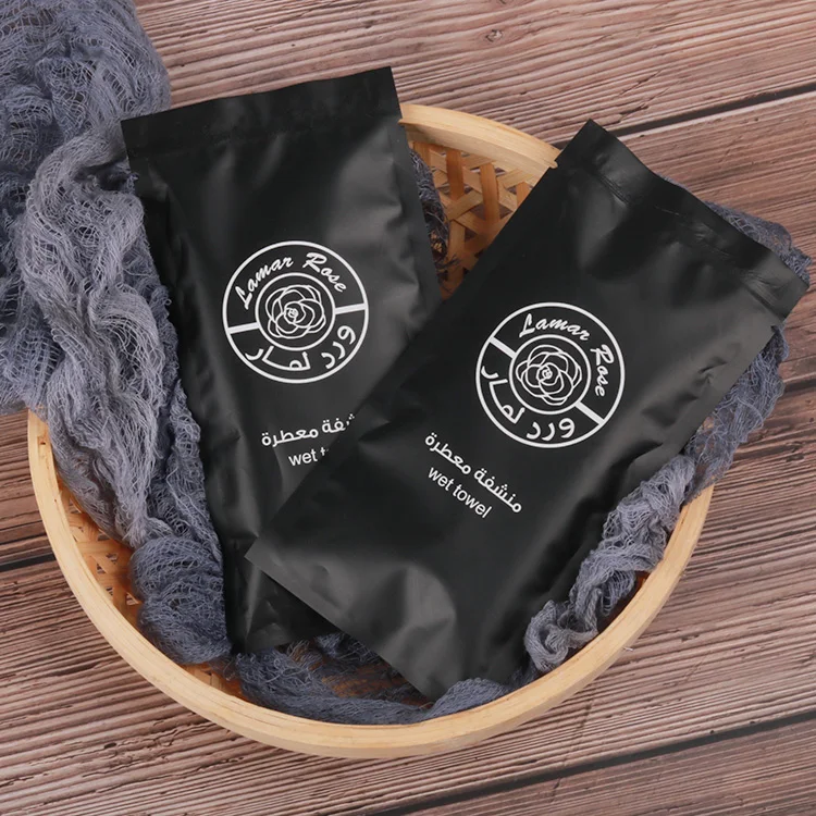 Shop Fresh Wet Towels Refreshing Tissue OEM 100% Cotton Airline Coffee Restaurant 8g