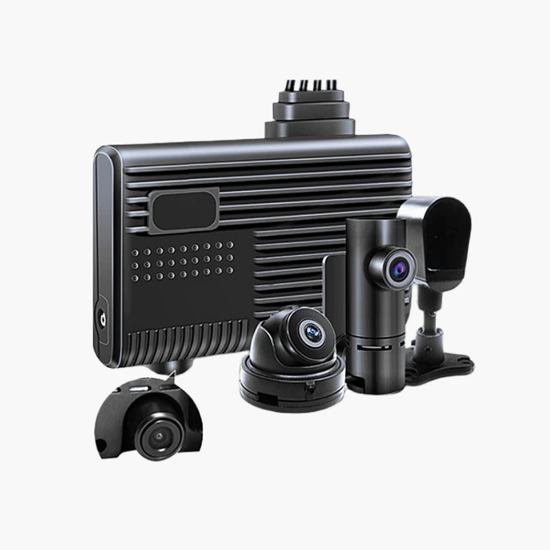 AOEDI 4 Channel Car 4G Digital Video Recorder Tracking Vehicle Cctv Dvr Dash Camera Recorder Security Mobile Dvr Systems