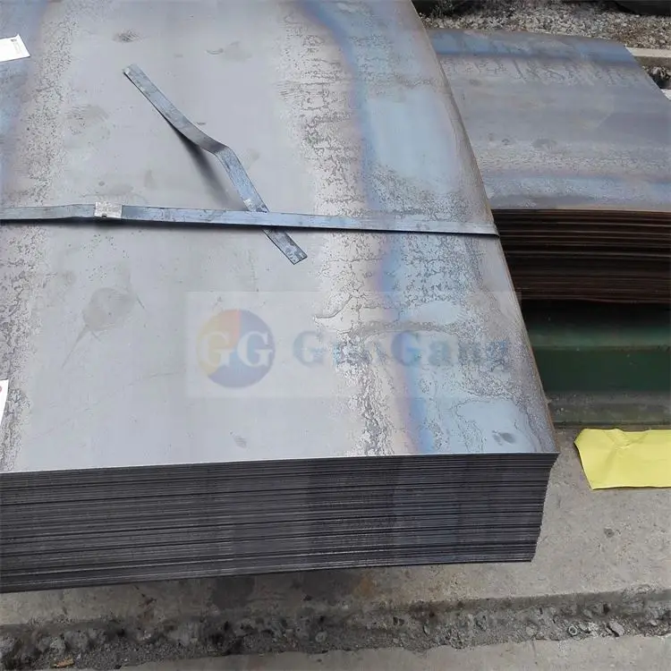 Nm500 22Mm 7Mm Boiler S355Jr Q235Nh Mild S355 3Mm Bridge Hot-Rolled Building Structure Carbon A572 Grade 50 Steel Plate
