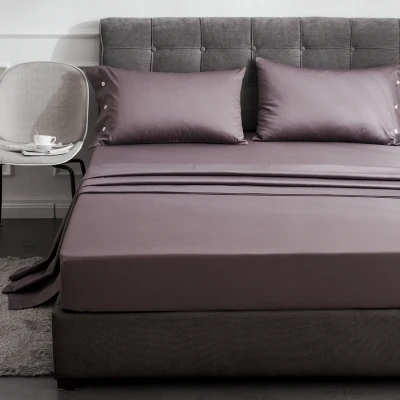 100% хлопок сплошной простыней на резинке постельное белье для взрослых чехол для матраса