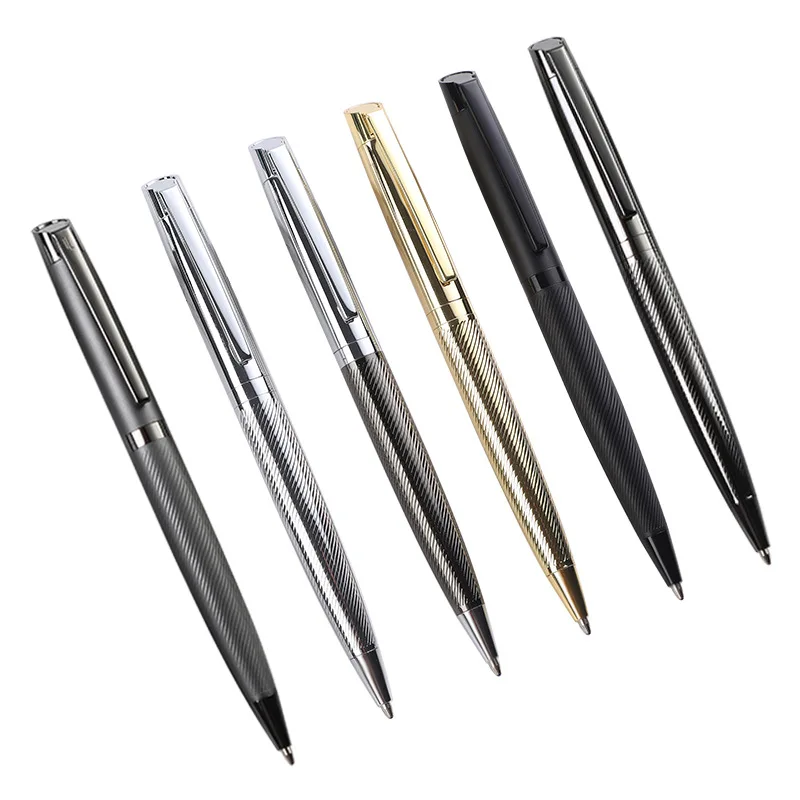 New Luxury Business Hotel VIP Gift Stainless Steel Metal Signature Parker Ink Premium Ballpoint Rollerball Pen With Custom Logo