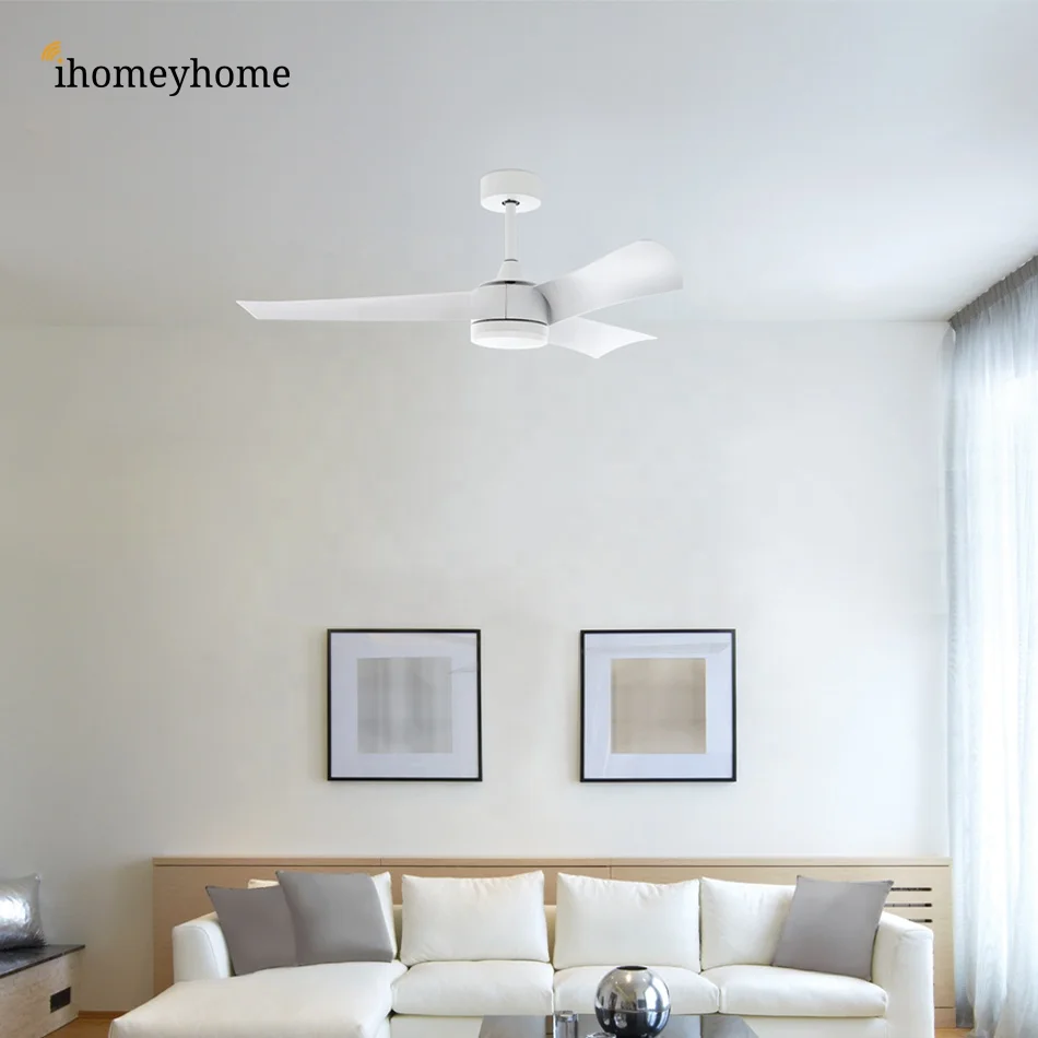 Factory Price Modern 52 inch Fan Chandelier 3 Blades DC Motor Control Remote Smart LED Ceiling Fan Light