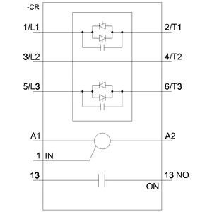 Siemens Motor 3RW3018-1BB14 3RW30 Soft starter, size S00, Screw terminals, with Bypass