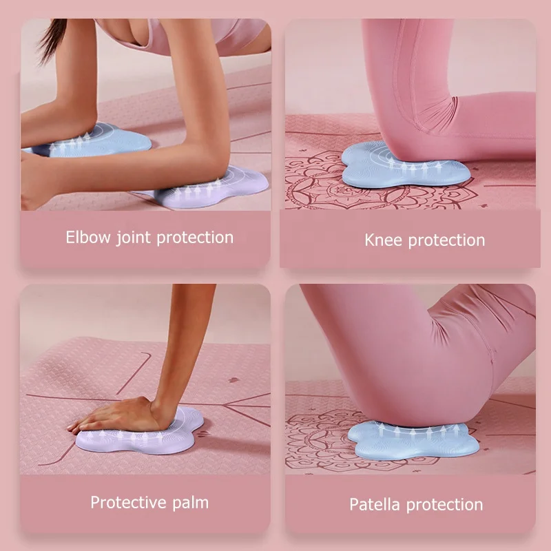 W1N Wholesale  Fitness Yoga Knee Pad Cushion Brace Yoga Knee Pads Fitness Balance Kneeling Pads Elbow Protector