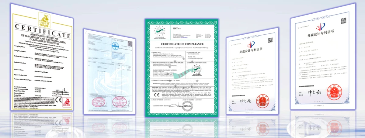 cnc router certificate