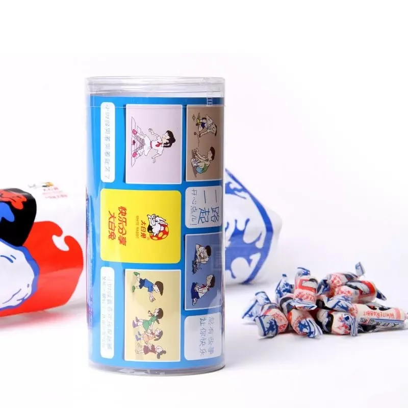 Wholesale 200g hot sale Chinese sweet creamy milk toffee chewy white rabbit candy