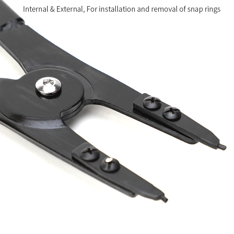 2PC 16 Inch Dual Purpose Internal External Straight Circlip Pliers Set With Lock System