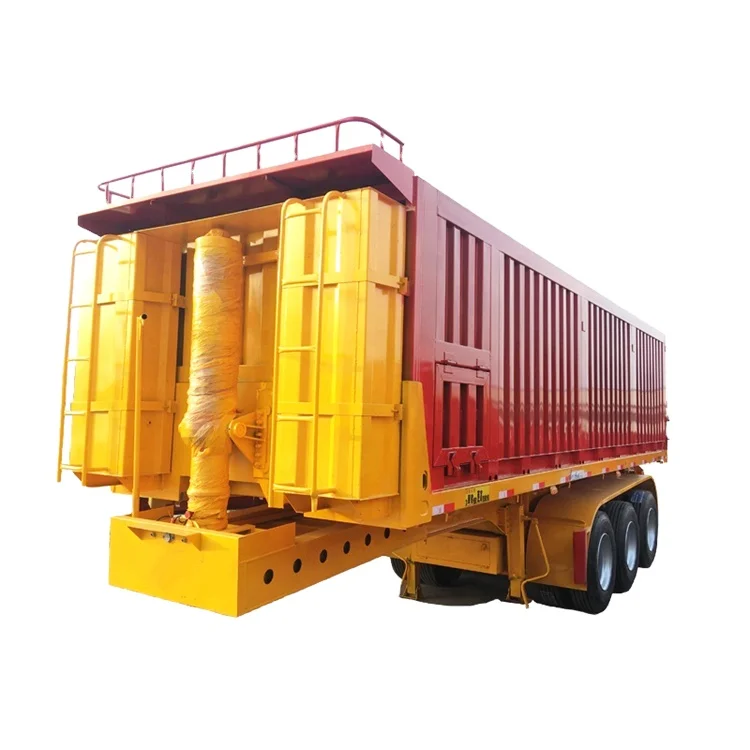 Tipo U-Dumper трейлер скатываемый с мусорного бака самосвал Basculante Com transporte rapido