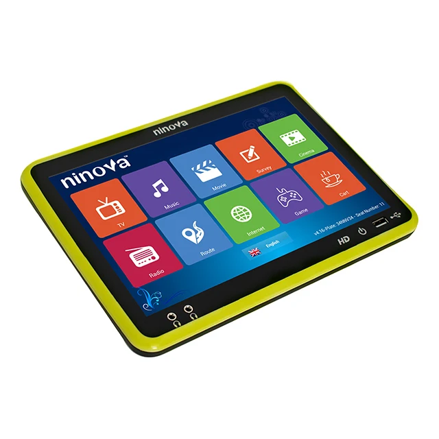 
Cheap price 10.1-inch Bus Vod Entertainment System Seat Monitor 