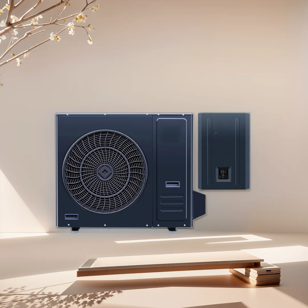 Warmepumpe Monoblock Stainless Steel Heating Pump Electric & Gas Powered R290 Refrirant Tankless for Hotel & RV Use