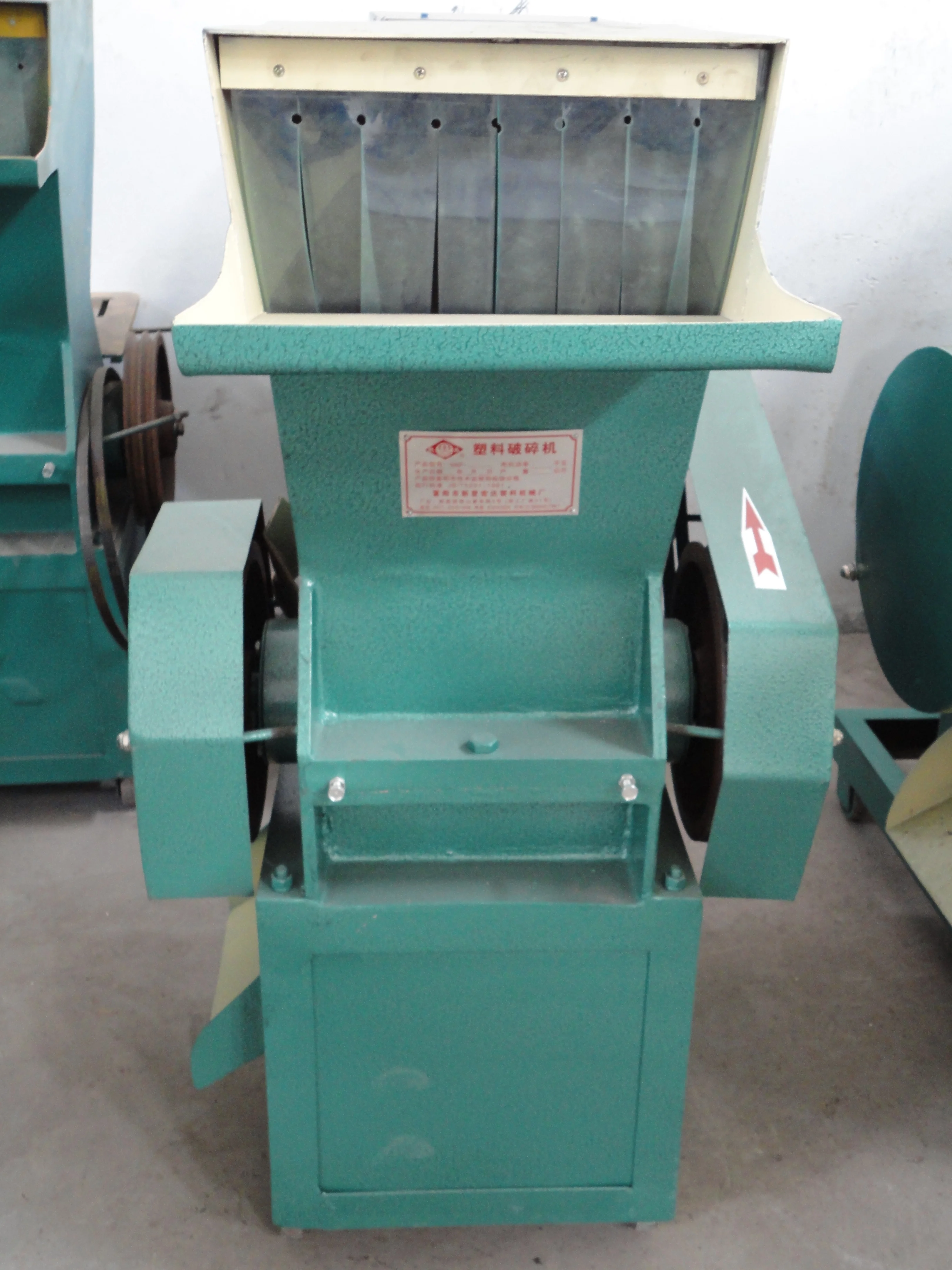 PE PP  PVC waste plastic crusher machine