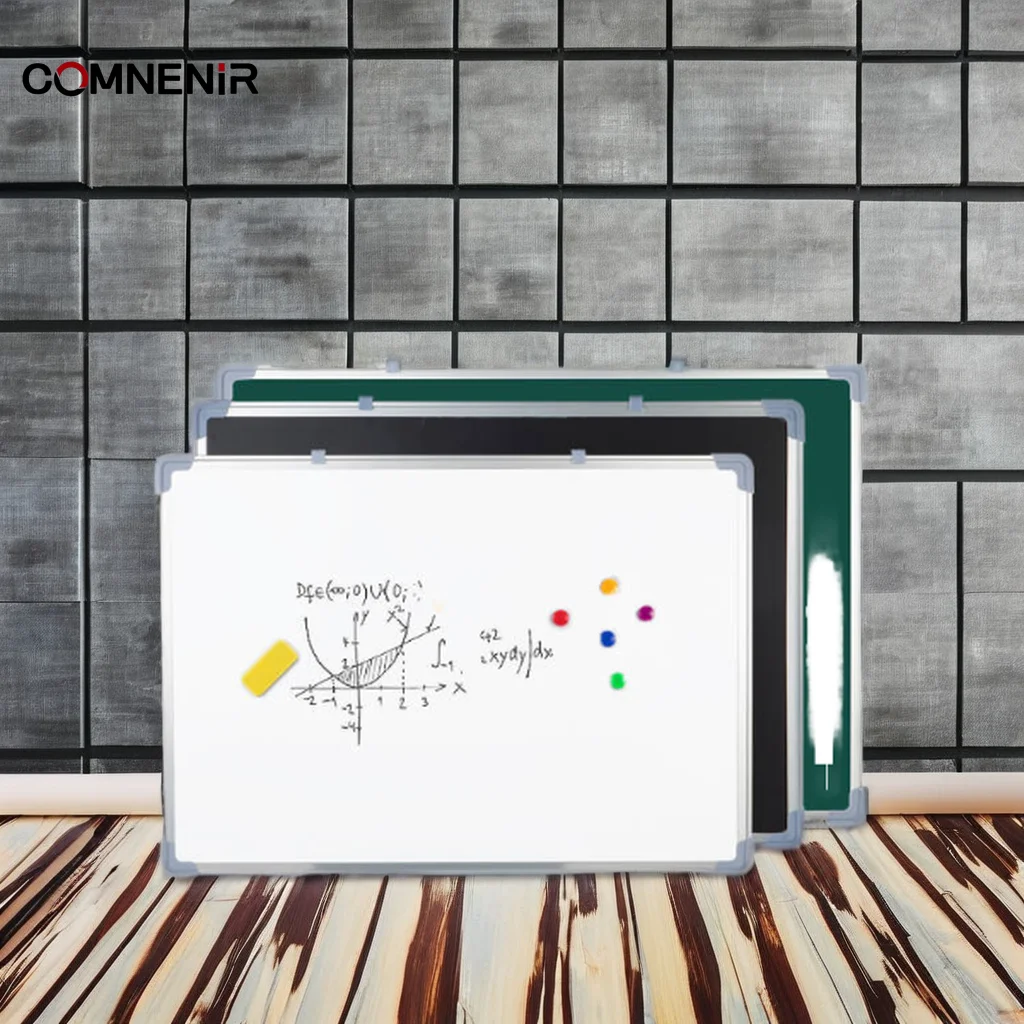 one stop school furniture Porcelain Whiteboard Magnetic Dry-Erase Board Wall Hanging for Classroom or Office for School Use
