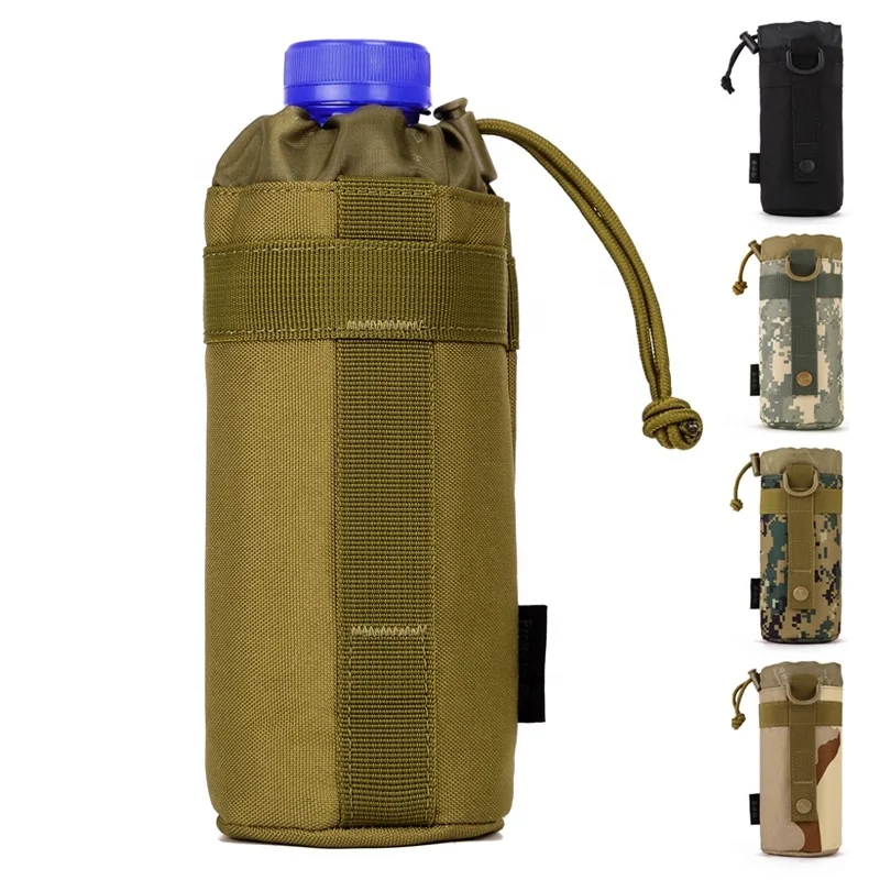 
Tactical Molle Pouch Military Gear Military Pouches Airsoft Water Bottle Bags Camping Kettle Holder 