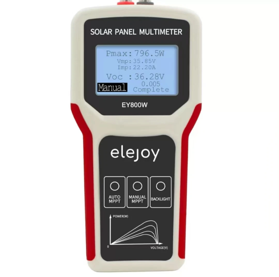 Latest Universal automatic EY800W LCD show Solar Panel MPPT Tester Photovoltaic Panel 800W Power Supply Digital Multimeter