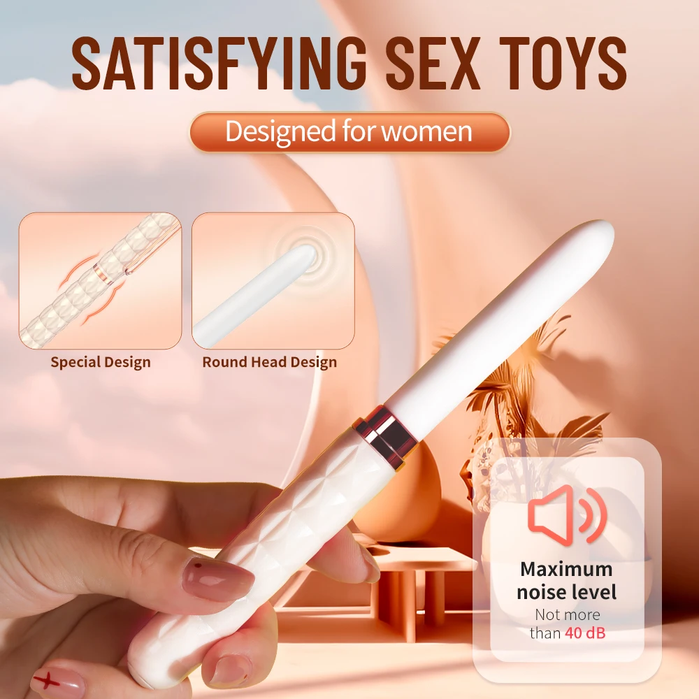 HLYC 18+ Female Mini Portable Pen Wand G Spot Second Tide Sex Toys Pleasure Pen Stick Vibration Adult Toys For Women