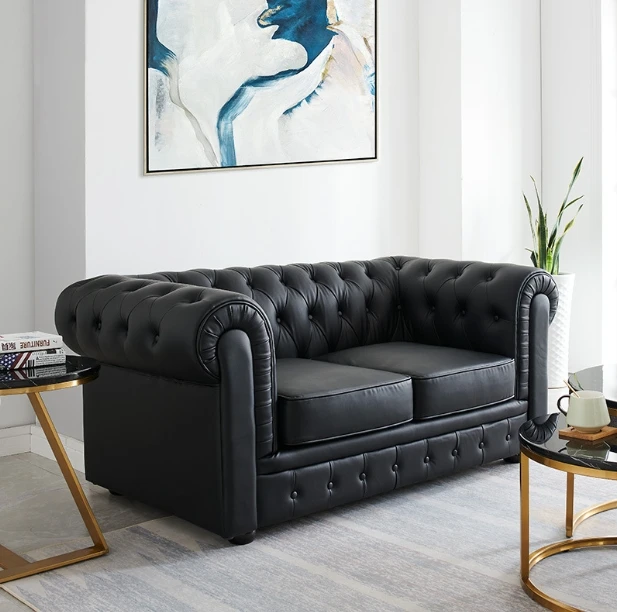 Simple Living Room Furniture Classic Chesterfield Designs Sofa Set Furniture