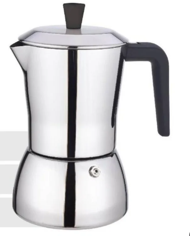 
High Quality Stainless Steel Home Used Coffee Maker 4cup 
