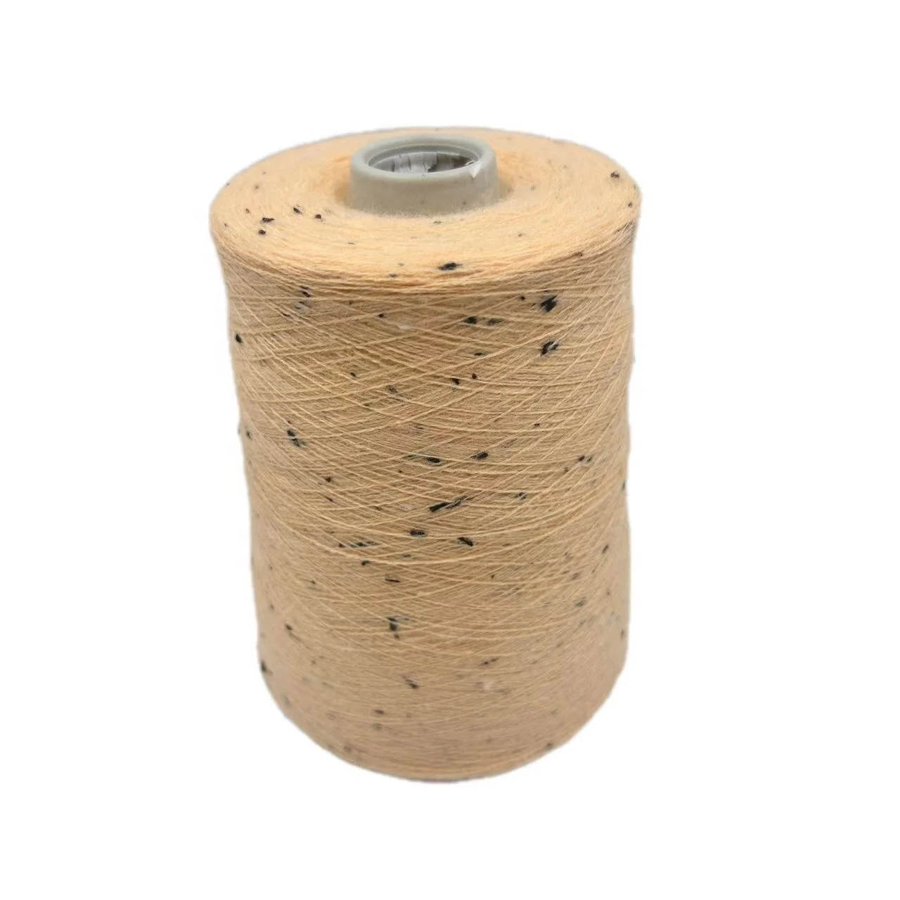 NEW FASHION KNITTING YARN 2/30NM 41% ACRYLIC  26%NYLON  28%PBT  5% BLACK DOT POLYESTER CORE SPUN YARN