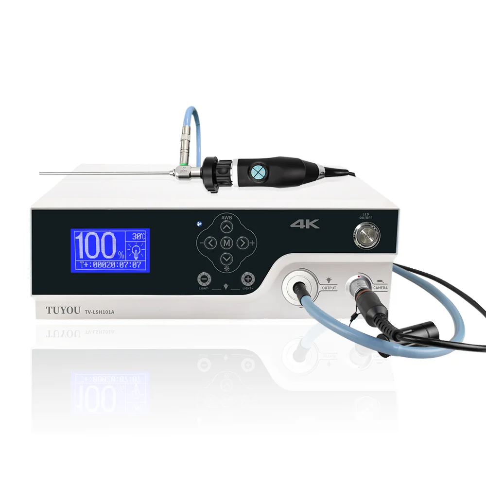 Tuyou Medical Laparoscopic 4K Camera Endoscope Camera Integrated System 120W Light Source