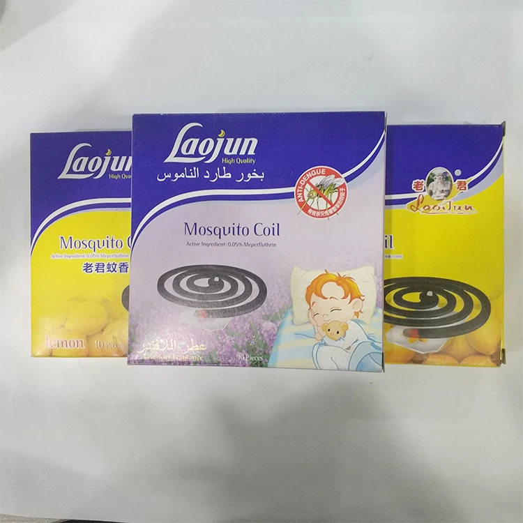 make Lavender Fragrance Brand Mosquito Coil Black