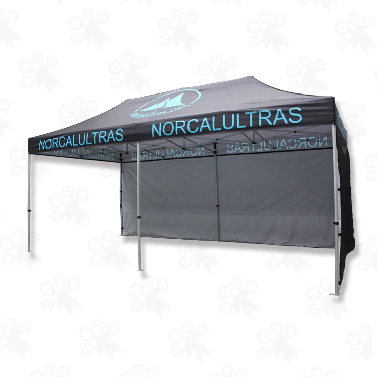 Portable aluminum frame camping quick pop up easy waterproof canopy 10x10 aluminum trade show tent
