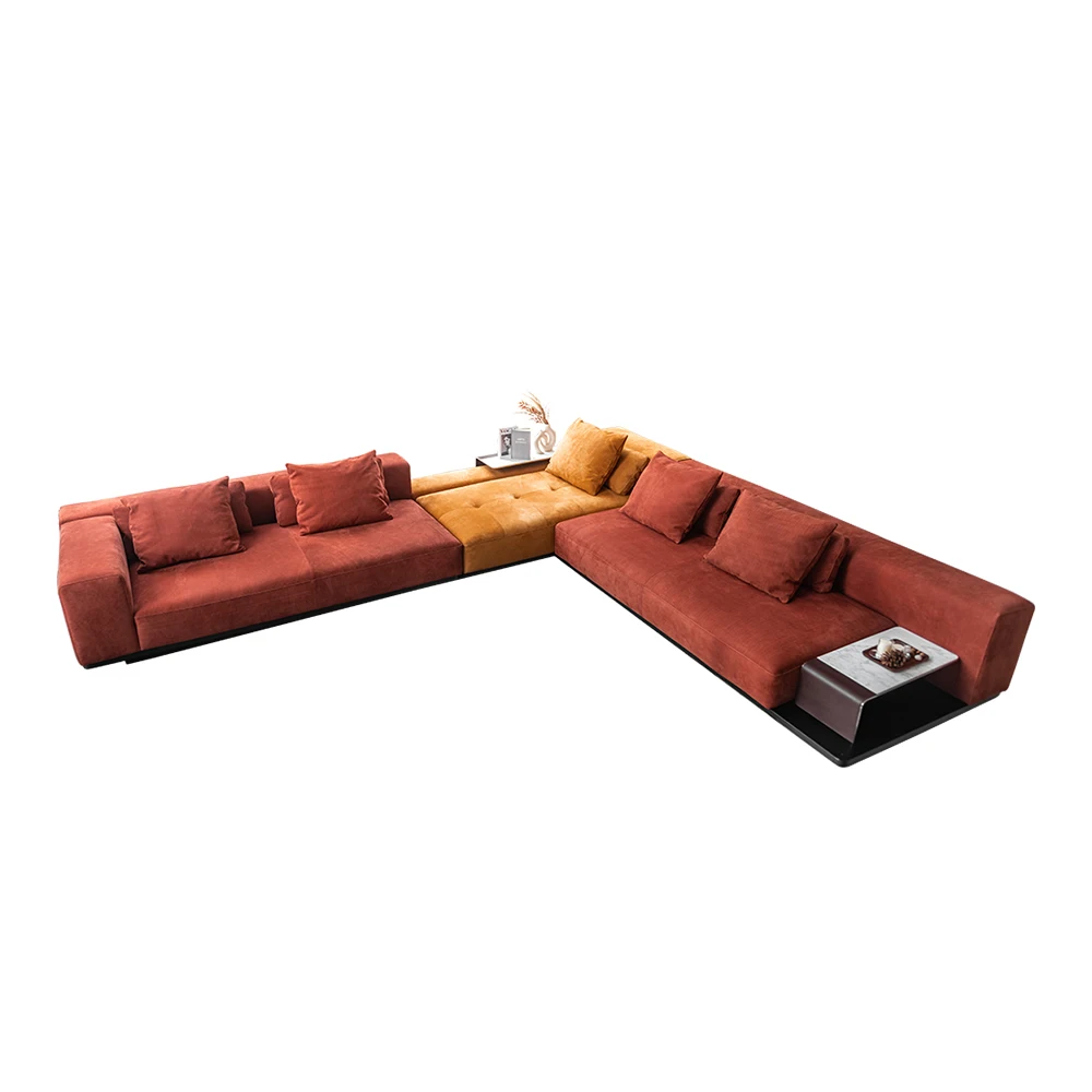 MIGLIO 5792 | Italian modern sofa simple Nordic style | Villa living room furniture combination sofa set