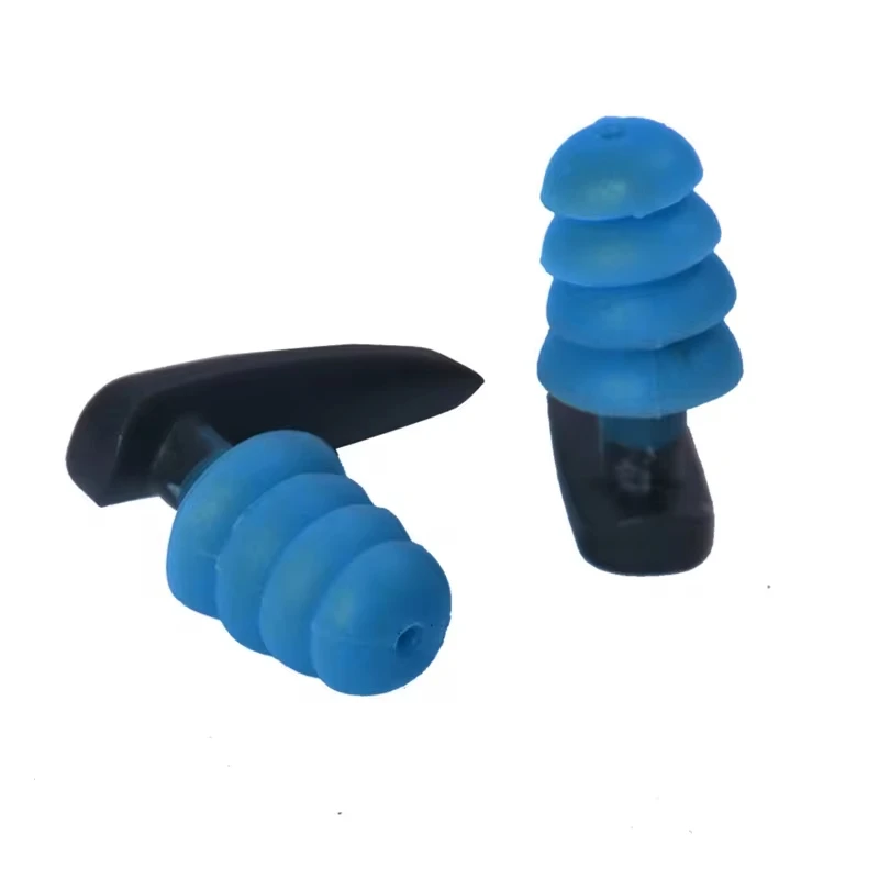Silicone Swimming Ear Plugs Waterproof Noise Cancelling Reusable Earplugs Drop Shipping
