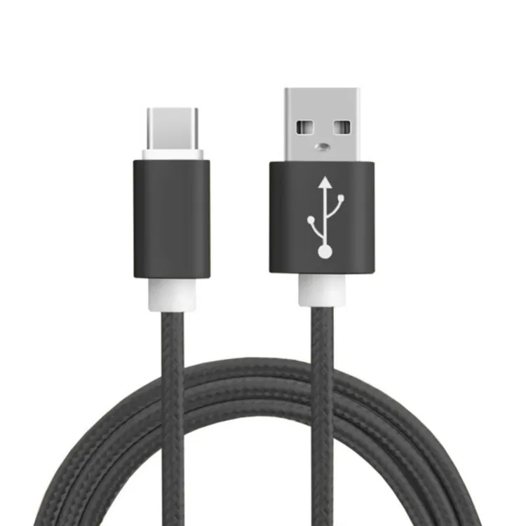 
1.5M Cord Nylon Braided USB3.1 Typ-C Charger Data Sync Fast Charging USB C Cable 