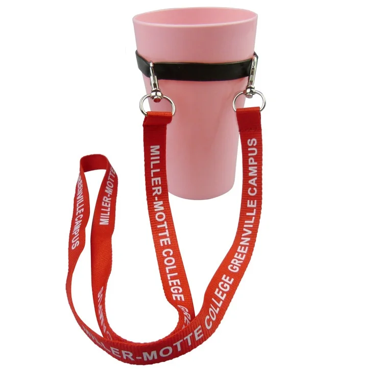 New Design TOP Selling  High Quality Lanyard With Cup or Bottles Holder