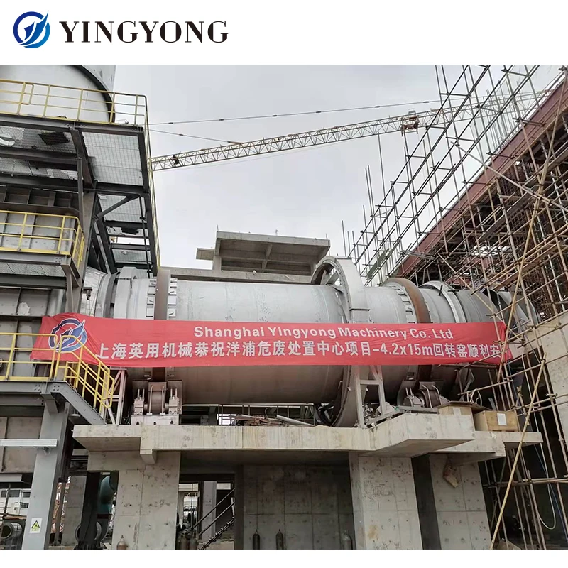 China Waste disposal rotary kiln incinerator for medical waste price for sale