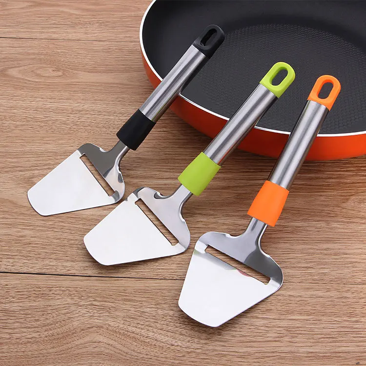 Stainless Steel Pizza Shovel Butter Cheese Cutter Slicer Pizza Shovel
