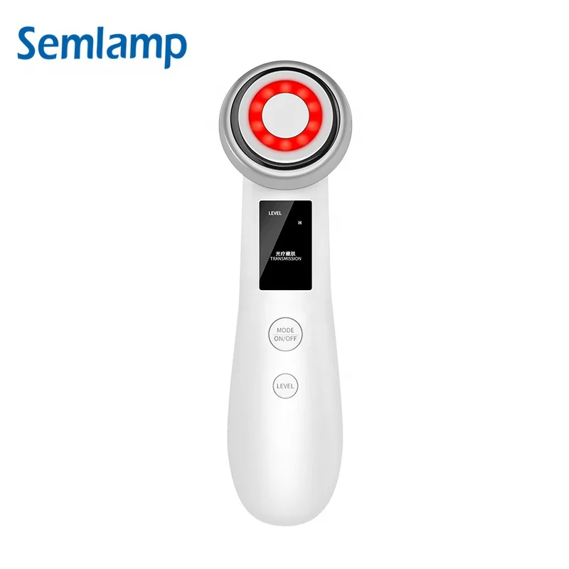 New Trending Home Use LED Red Light Facial Lifting Beauty EMS RF Mesotherapy Face Skin Care Device