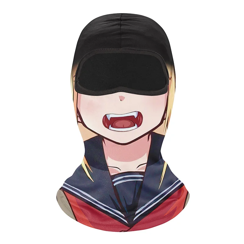 Dropshipping Ghost Skull Face Pattern Breathable Windproof Anti-UV Halloween Cosplay Cycling Balaclava Custom Logo