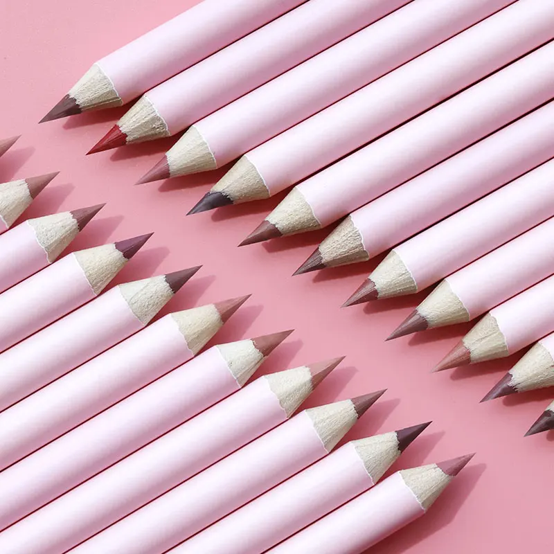 Wholesale Personalised lip liners Long Lasting Brown Lipliner Vegan Cruelty Free Best Cream lip liner Private Label