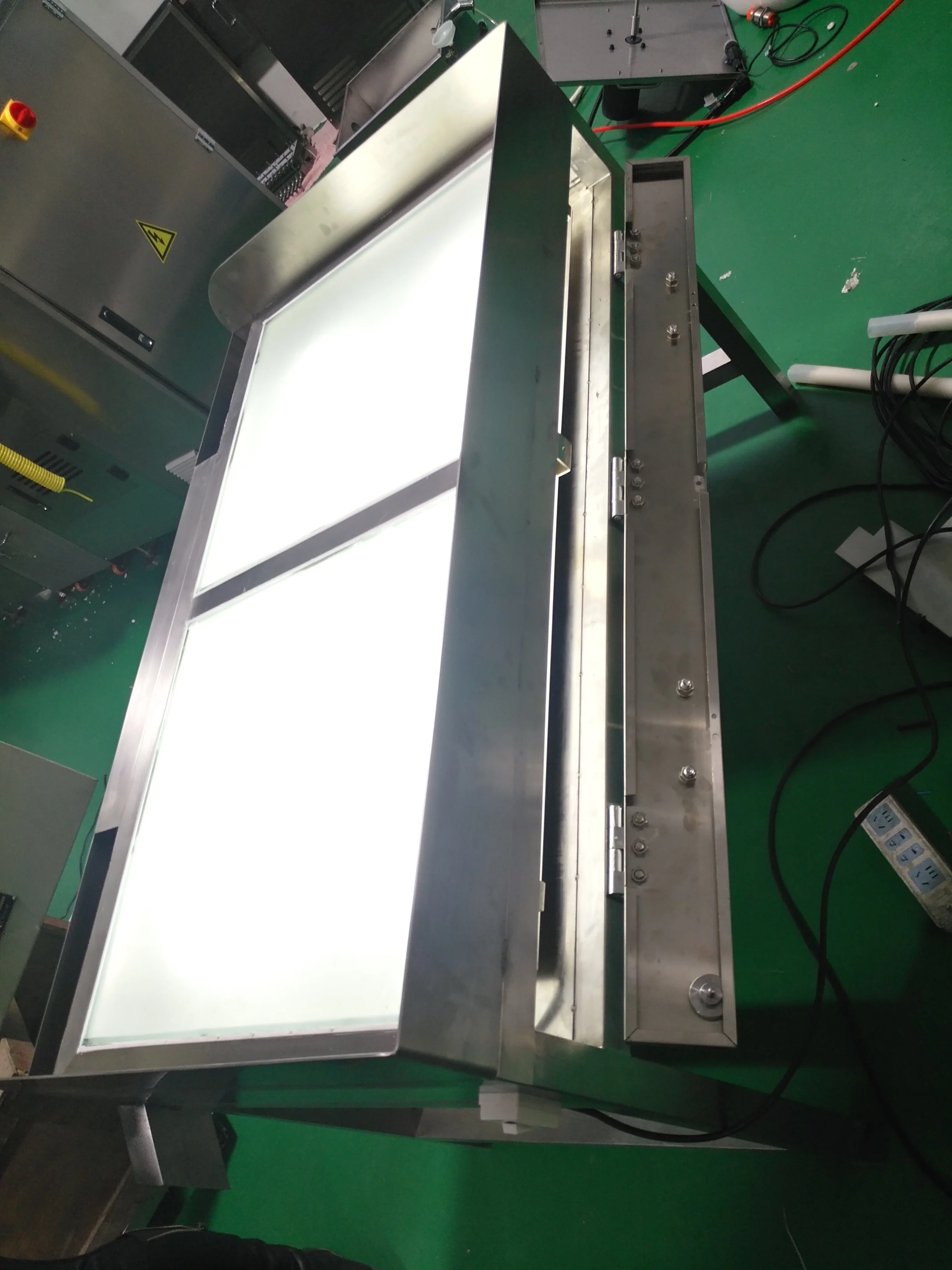 Inspection Station for softgel encapsulation line size shape checking