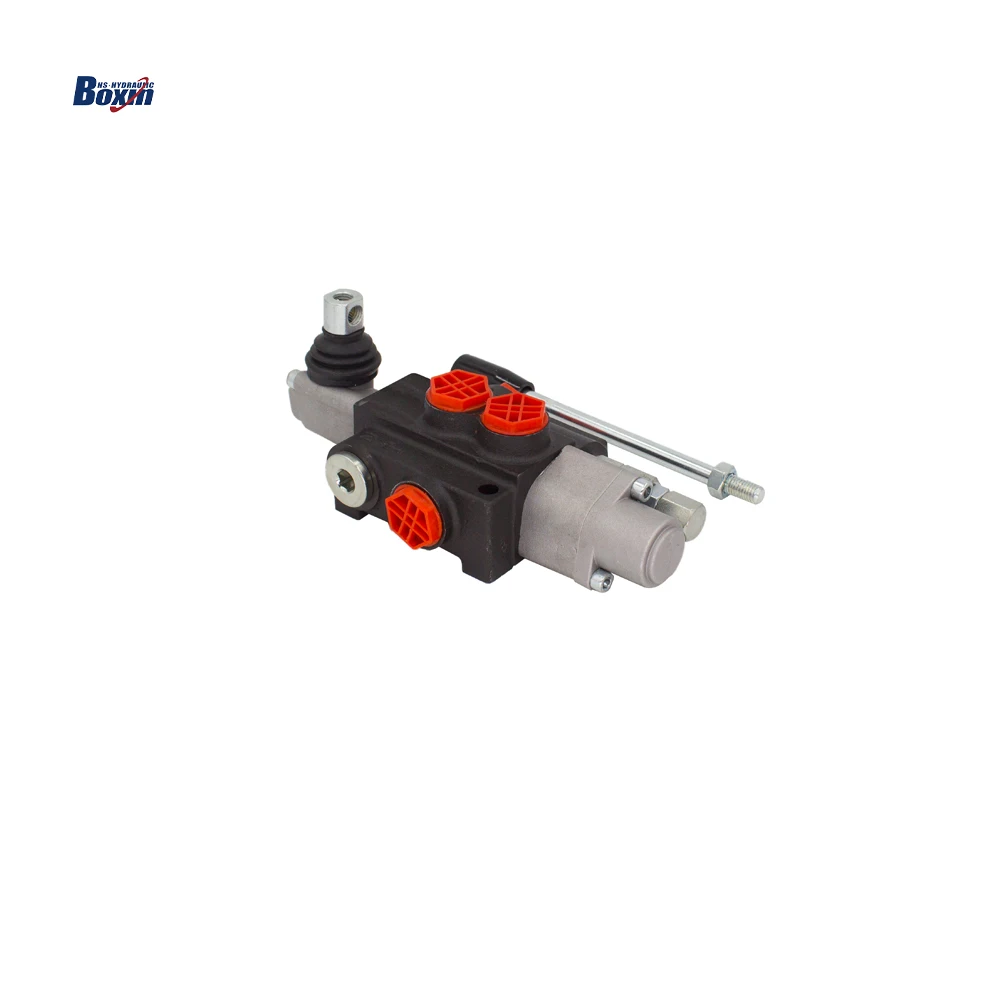 Two Spools Three Way Truck 40L/M Hydraulic Directional Control Valve
