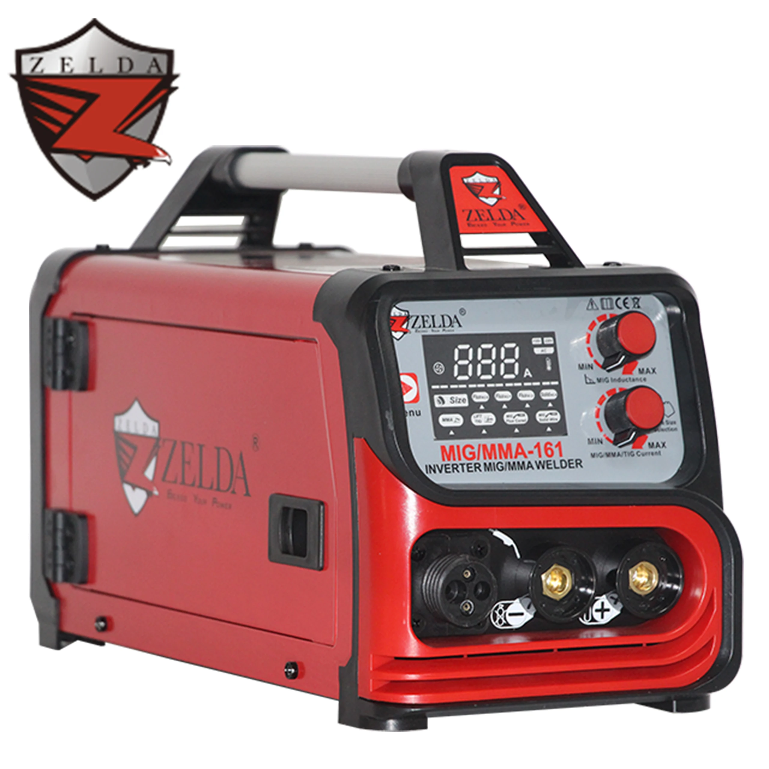 Tig co2 mig ZELDA экономичный Многофункциональный 3 в 1 MIG MAG Лифт TIG 161A газовый сварочный аппарат
