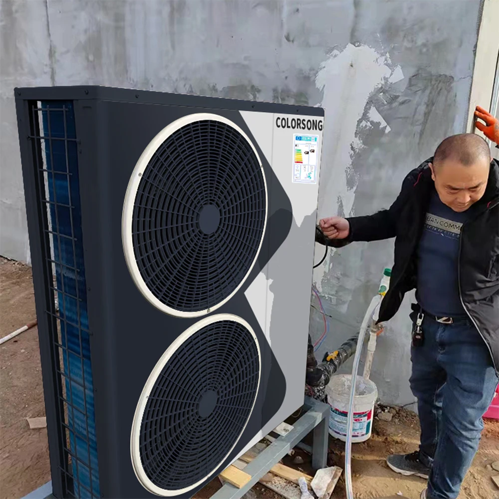 CS 65C 75C 85C High Temp Heatpump 8KW 15KW 34KW R32 Heating Air Source High Temperature Heat Pump