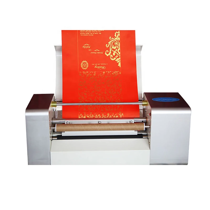 360A Digital Hot Stamping Machine Foil Printer Digital Sheet Foil Printer Gold on Paper, Wedding Card for Foil Printing USB 3mm