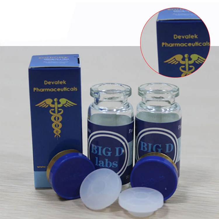 High end kraft paper  box pharmacy 10ml vial box white card paper box package for cosmetic medicine