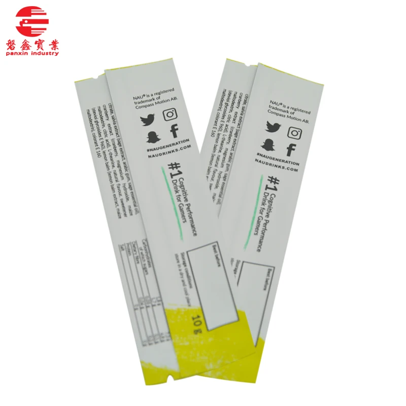 Customized Printed Foil High Quality Wholesale Lemon Balm Elderberry Performance Drink with High Nutrition  Food Packing Bag