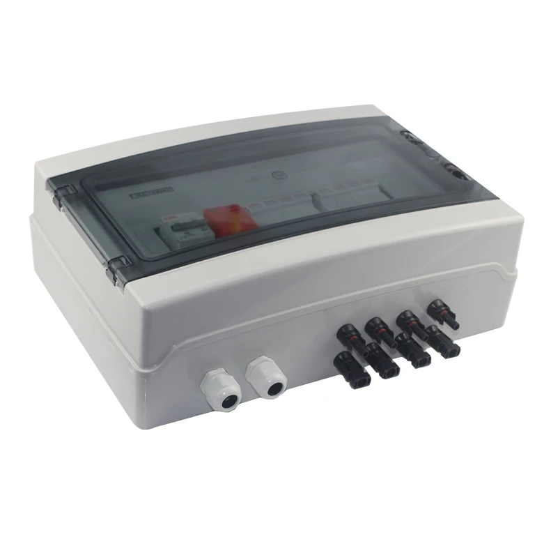 4 string combiner box DC1000V solar panel combiner box