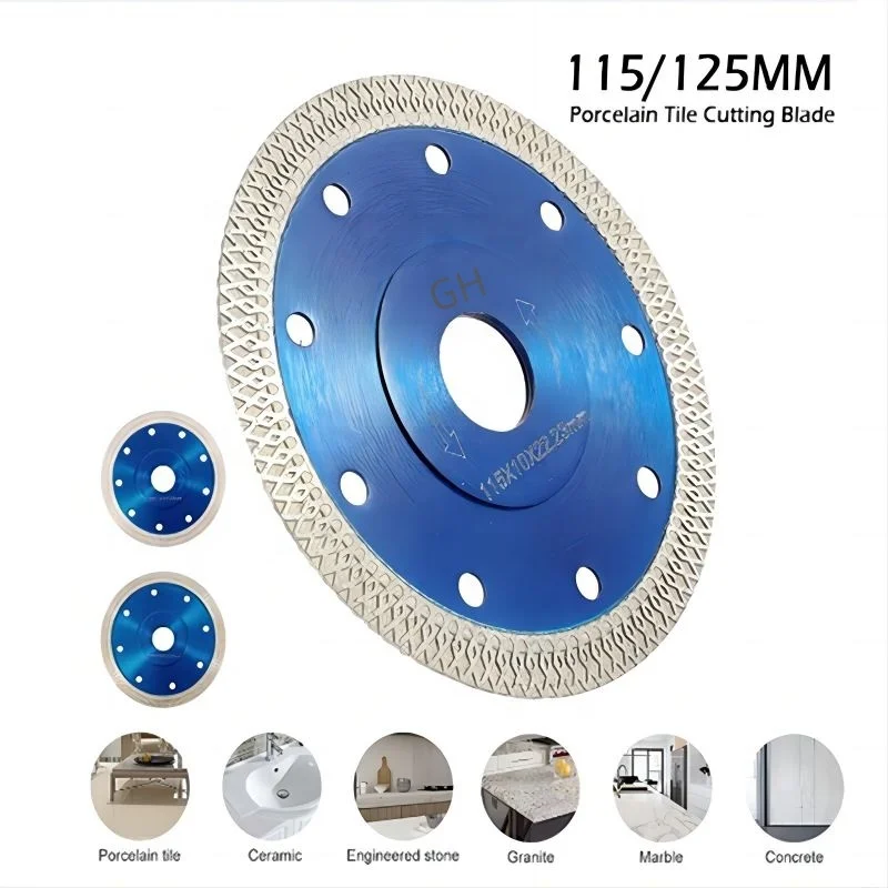105 115 125mm Ceramic Tile Diamond Cutting Disc Blades Granite Marble Stone Diamond Saw Blade