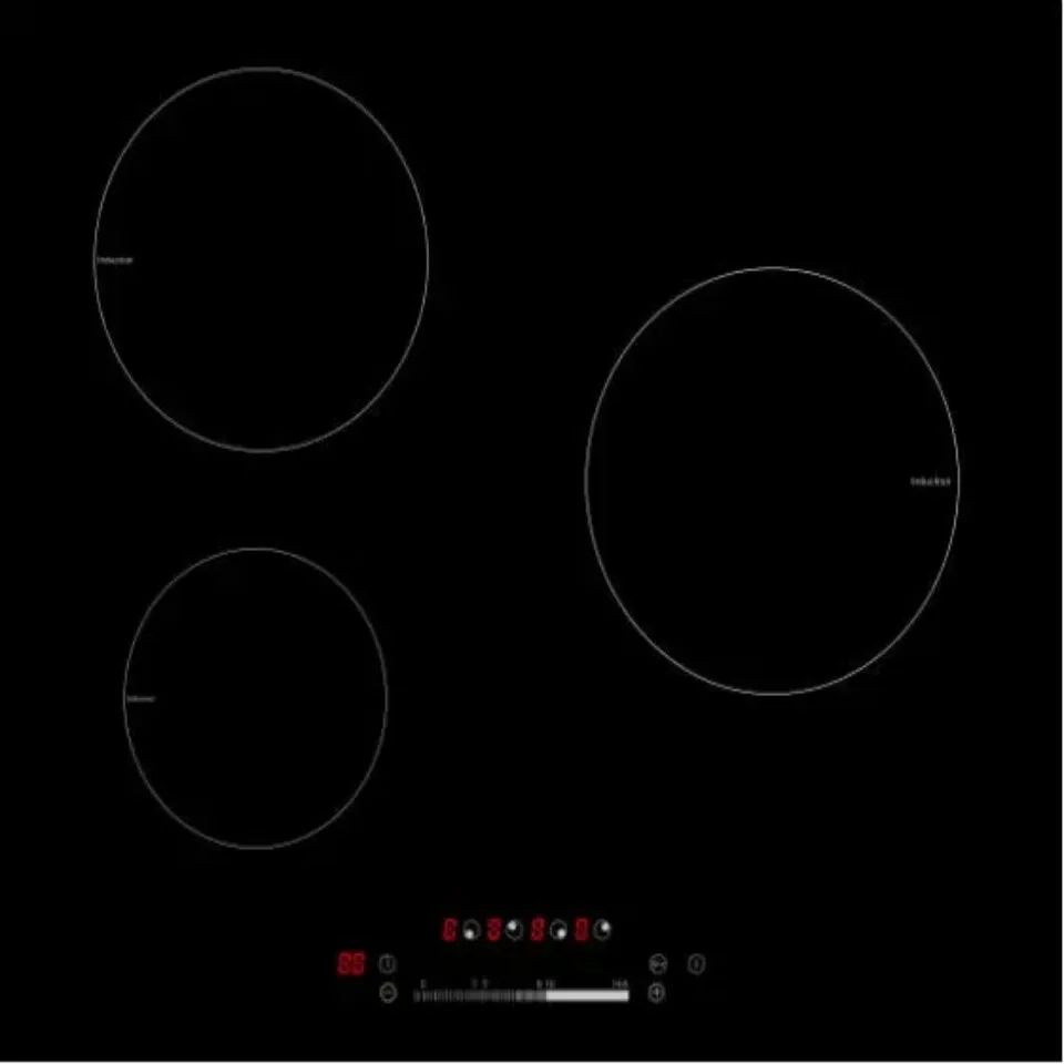 New Spare Parts 3 Burner Industrial Induction Cooker built in induction cooker