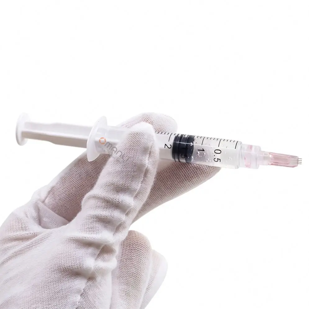 1Pc Multi Needle 4Pin Filorga Nanosoft Micro Needles Skin Booster Mesotherapy Microneedle 34G 1.2Mm/1.5Mm 4 Pins 5Pins