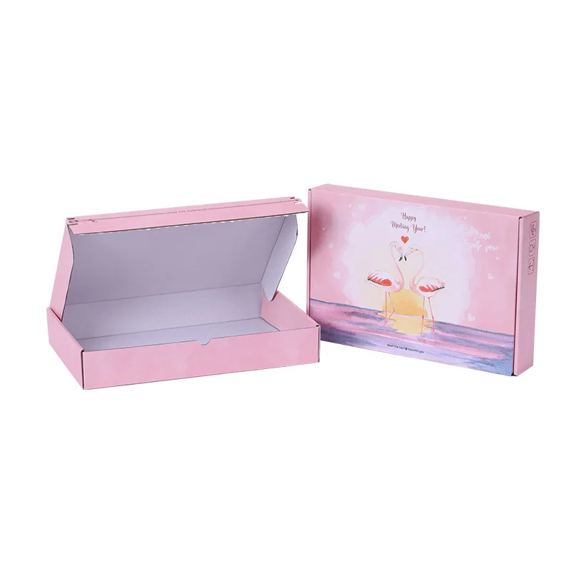 Factory Direct Sale Custom Logo Printed Corrugated Cardboard Paper Packaging Mailer Postal Shipping