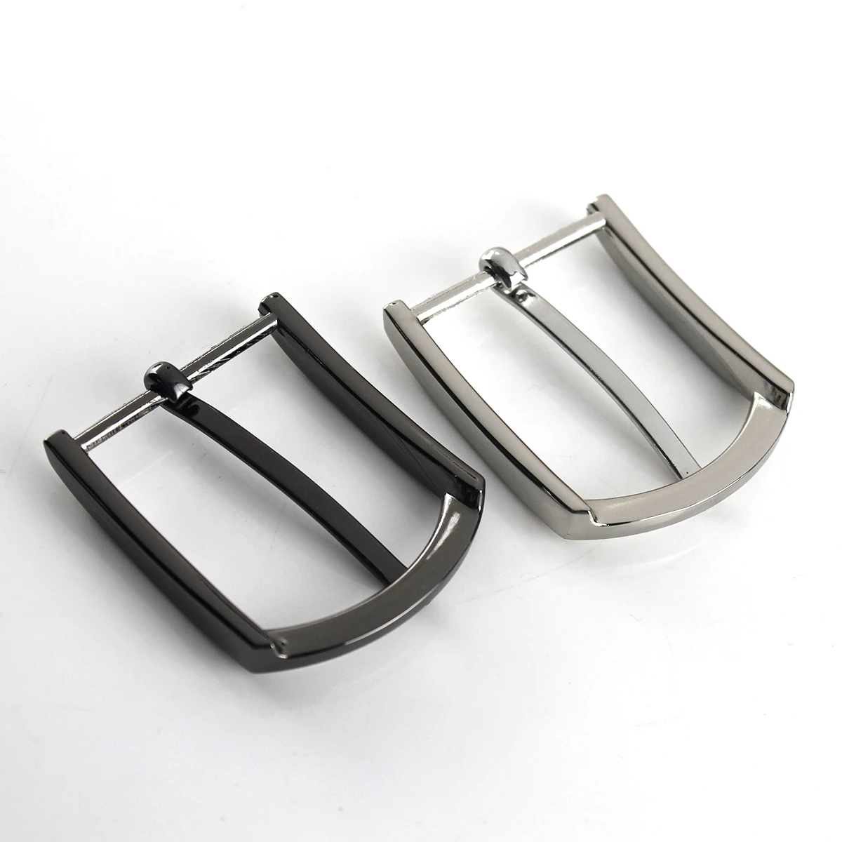 Cloxy Zinc Alloy Simple Square Belt Head 35mm Silver Belt Buckle for Women 35mm Metal Belt Buckle for Men