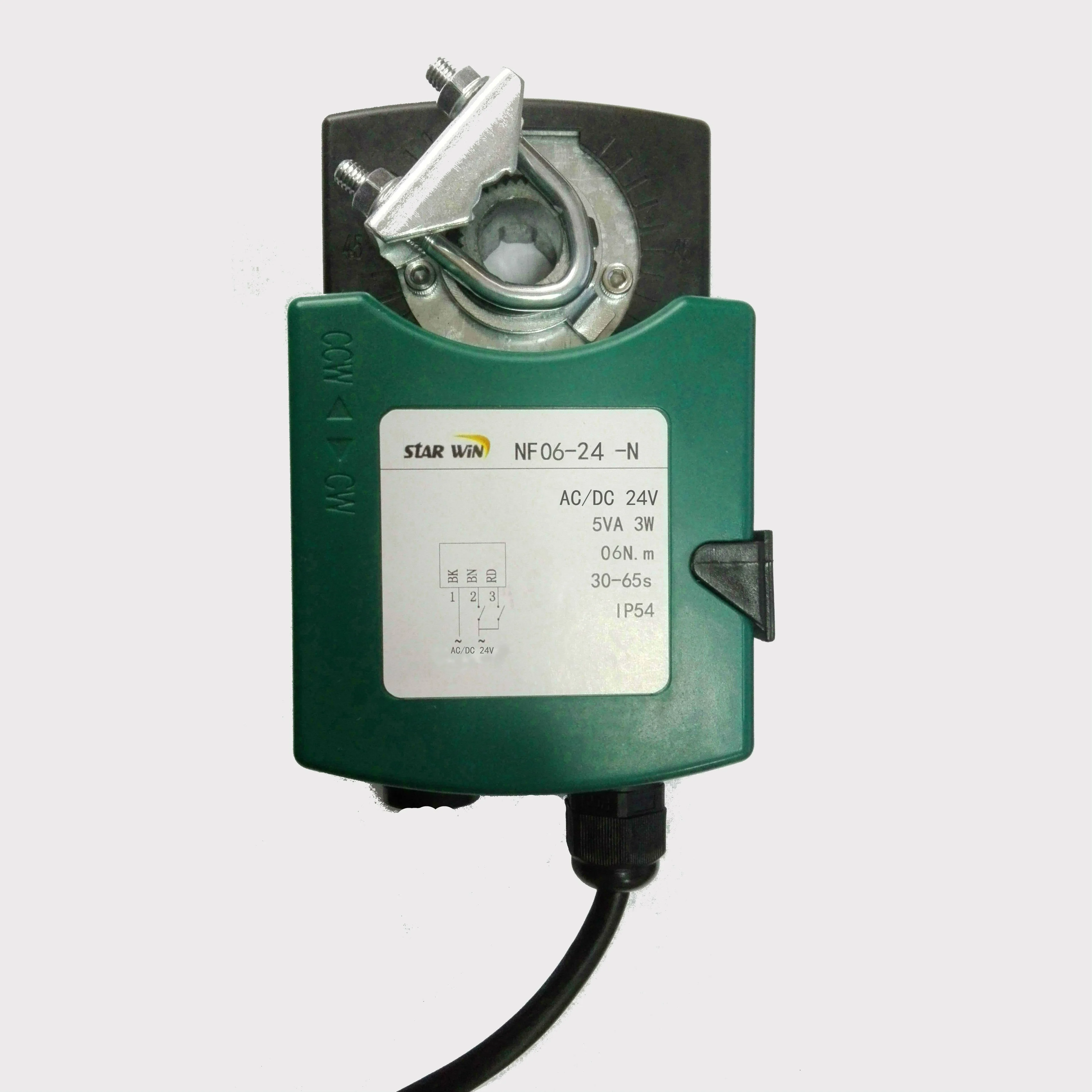 SW0059 Electric Dc Rotary Air Door Actuator Motorisation of Air Dampers with Emergency Control Function NF06-230 Star Win CN;ZHE