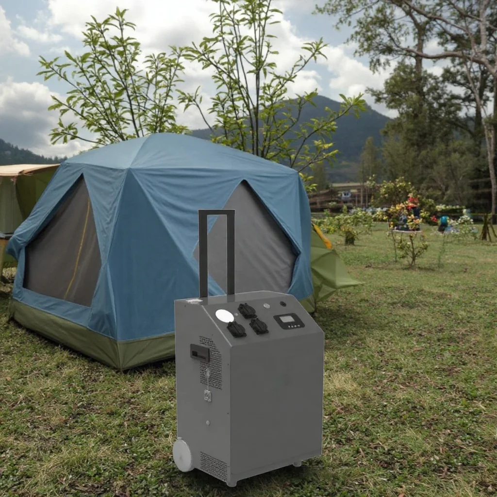 New Design 5KW 5KWh Portable Power Station All-in-one REPT a Cell 6000 Cycle AC/Solar Charge Home&Camping Backup Power Supply CE