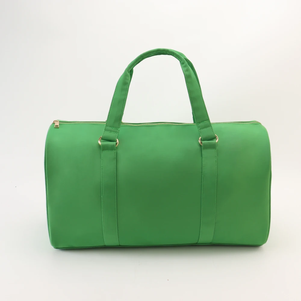 2021 High Quality Personalized Fashion Nylon Ballet Luggage bags Zip Closure Travel Holdall Weekender Duffle Bag